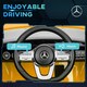 image 5 of AIYAPLAY Mercedes-Benz AMG CLA 45 Licensed 12V Ride on Car w/ Music - Yellow