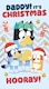 image 3 of BLUEY DADDY CHRISTMAS CARD