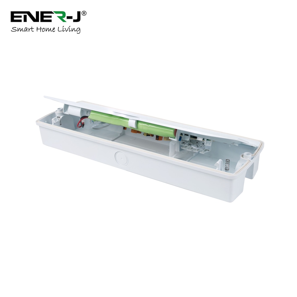 image 1 of 3W LED Emergency Bulkhead Fitting Maintained or Non-Maintained Exit Sign Light IP65