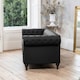 image 3 of Richland 3 Seat Sofa - Black