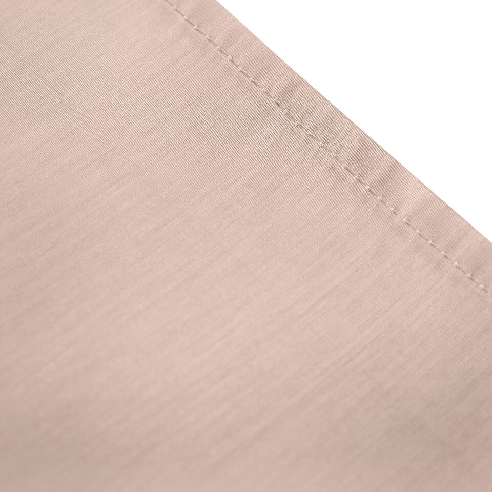 image 1 of Serene Plain Dyed Fitted Bed Sheet Blush