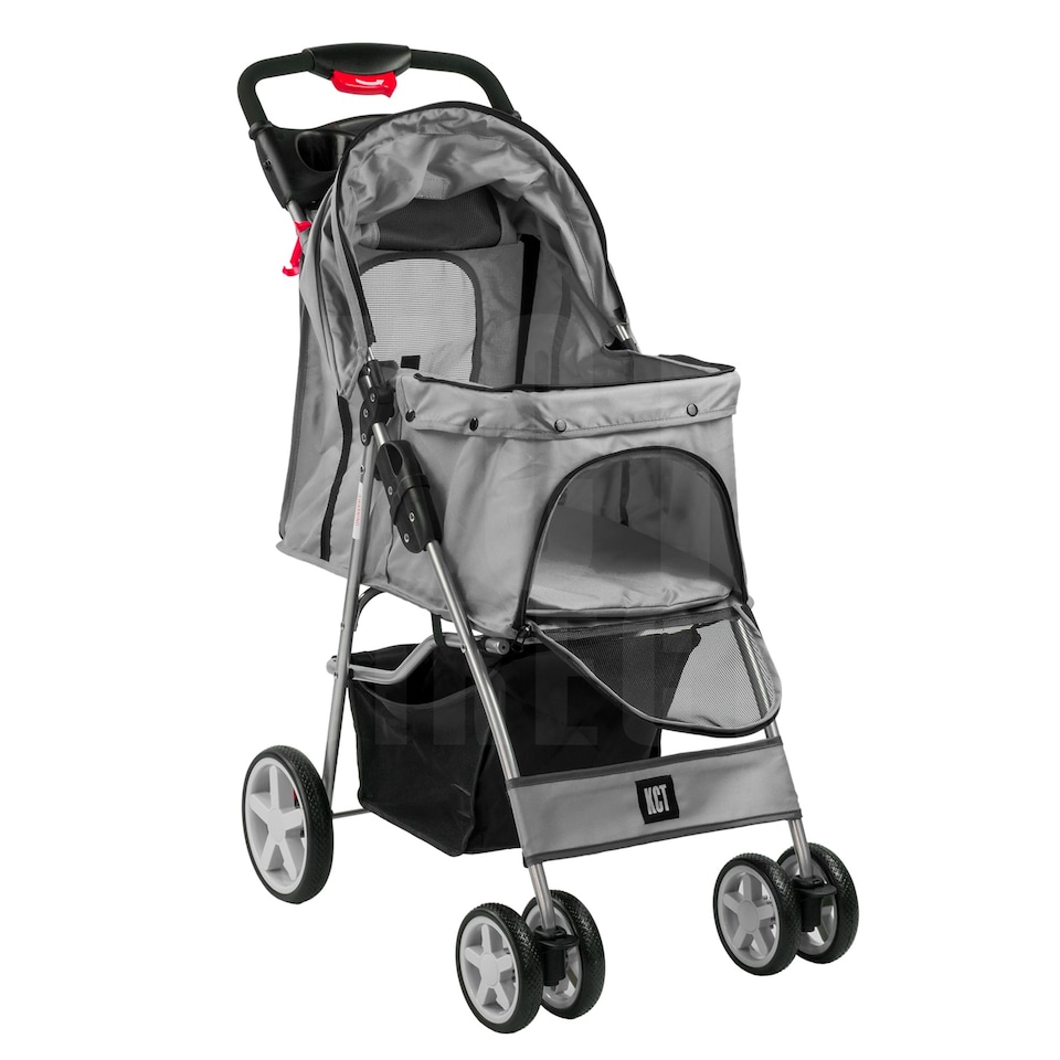 image 1 of KCT Grey Pet Stroller Grey