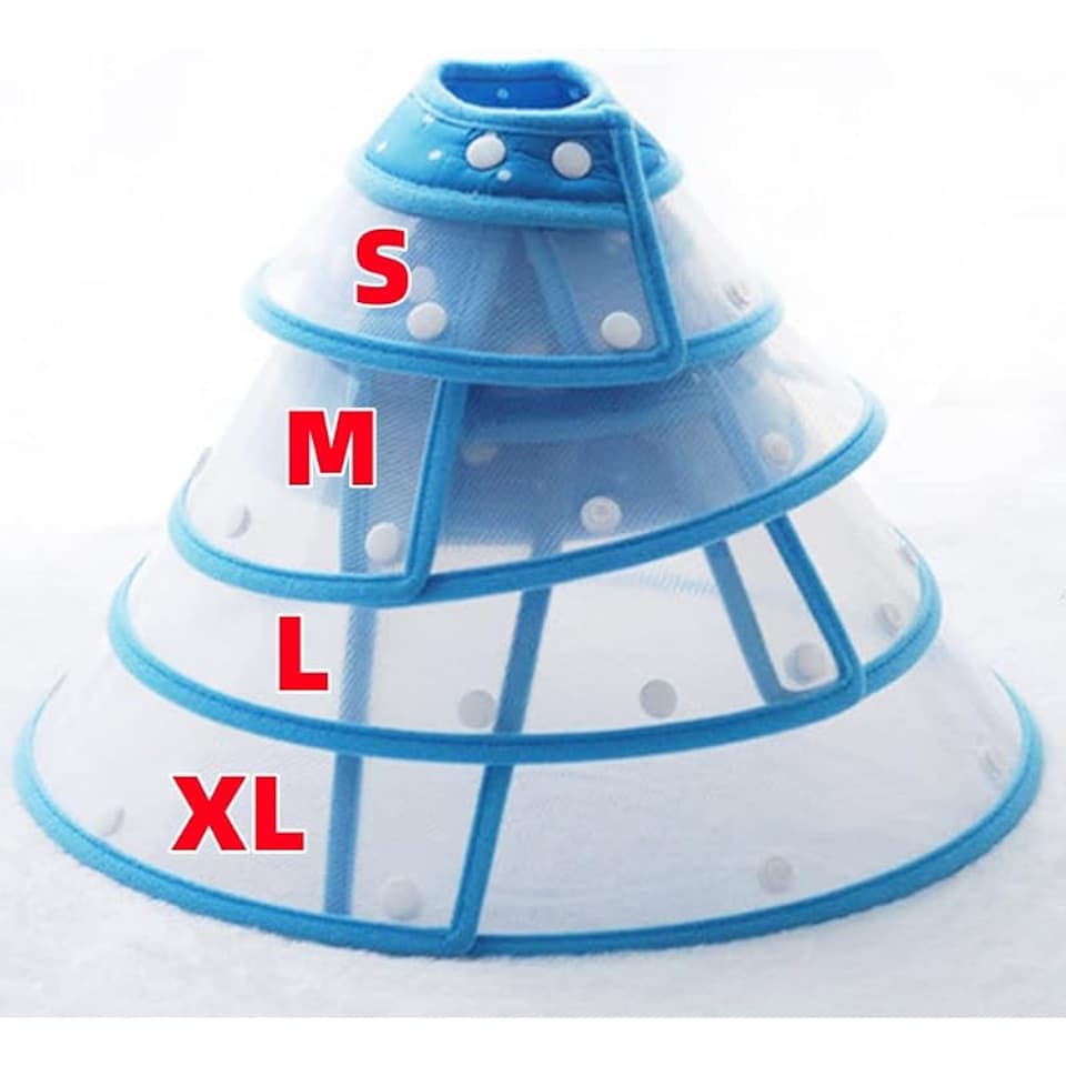 Pet Cone, Cat Cone Dog Cone Adjustable Collar, Cat Recovery Cone ...