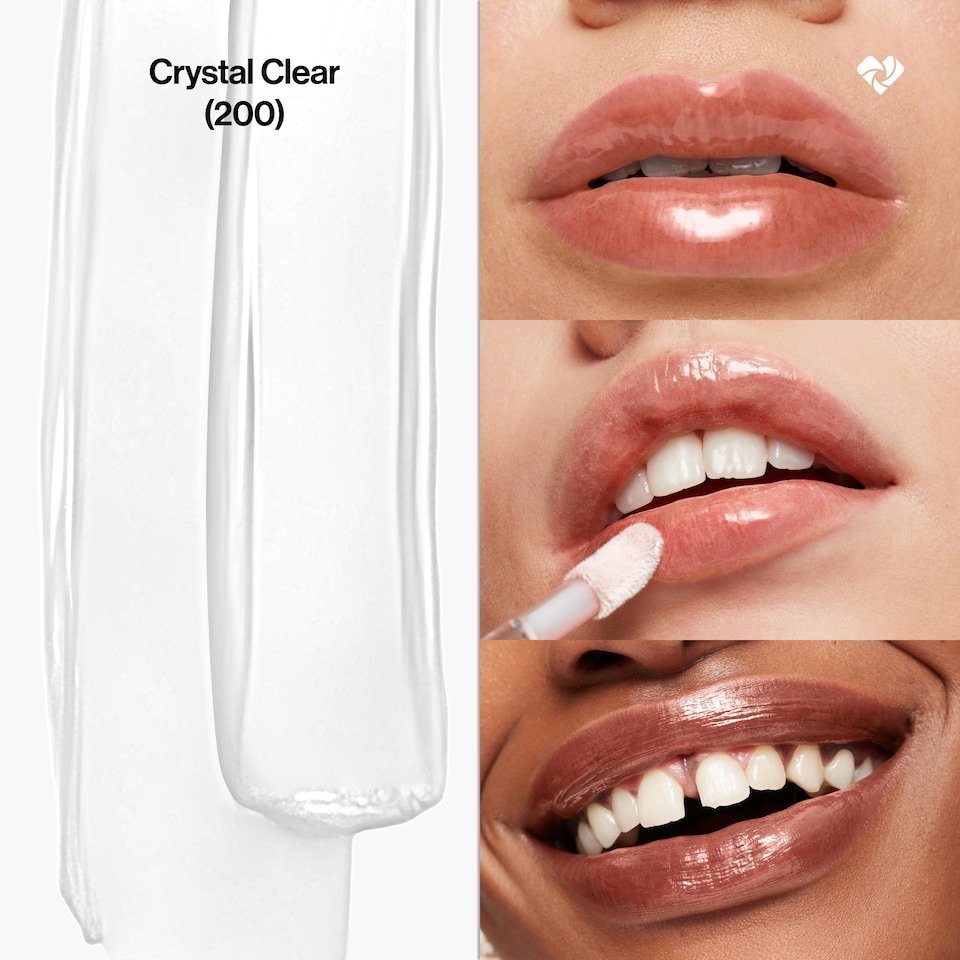 image 1 of Revlon Super Lustrous The Gloss Duo Sky Pink & Crystal Clear