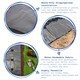 image 2 of Harbour Housewares 110gsm Weed Control Membrane - 2m x 100m (10 Rolls) Black