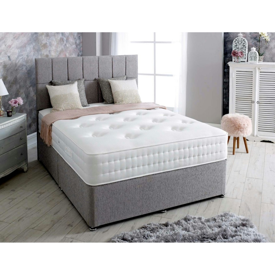 Sapphire 1000 Pocket Medium Firm Mattress 28cm Double White | Double