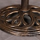 image 2 of Charles Bentley 12kg Cast Iron Round Patio Umbrella Parasol Base Stand - Bronze