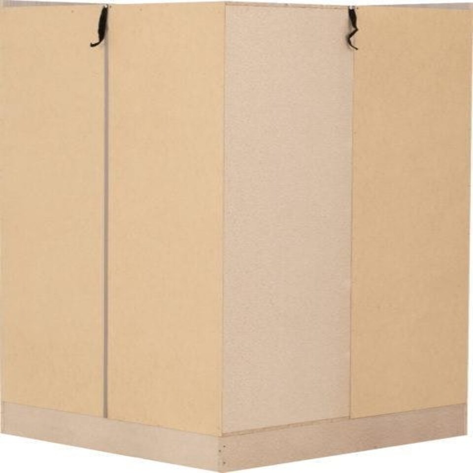 image 1 of Nevada 2 Door Corner Wardrobe Grey