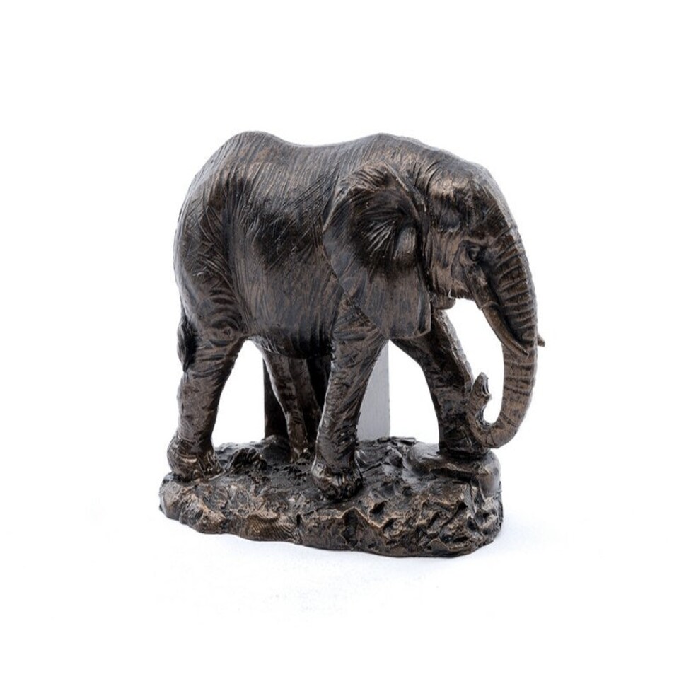image 1 of Elephant Plant Pot Feet - Set of 3 - L6.5 x W7.5 x H11 cm Grey