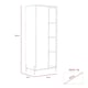 image 6 of Core Products Dallas Bookcase Display Unit - White & Carbon Grey Oak Effect, H160.0cm x W68.6cm x D42.3cm White