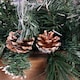 image 4 of 2.7m Snow Flocked Christmas Garland with Pine Cones and Mixed Needles