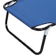 image 9 of Outsunny Folding Lounge Chair Outdoor Chaise Lounge for Bench Patio