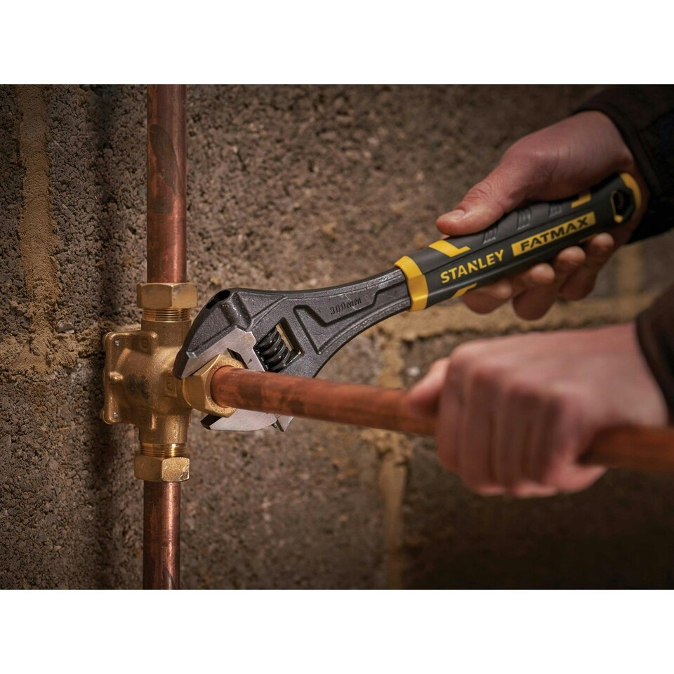 image 1 of Stanley Hand Tools Fatmax Quick Adjustable Wrench - Multi Colour - 150mm (6in)