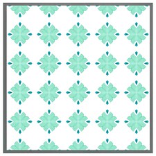 Green uncommon boho chic summer design (Picutre Frame) Grey | S