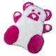 image 2 of Eastern Counties Leather Sheepskin Teddy Bear Rug - Pink - One Size
