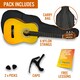 image 10 of XF 3/4 Size Classical Guitar Pack Blue