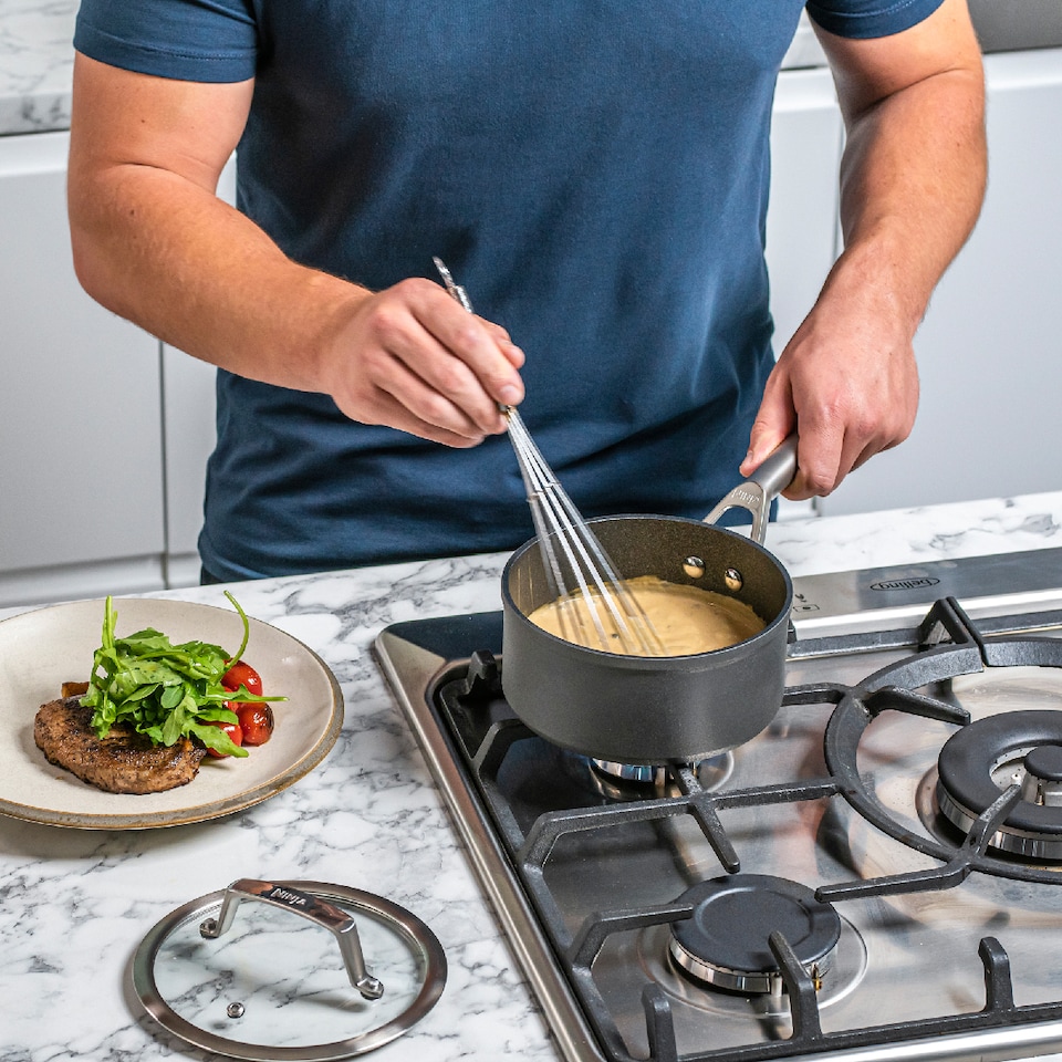 image 1 of Ninja C35000UK ZEROSTICK Premium 5-Piece Pan Set