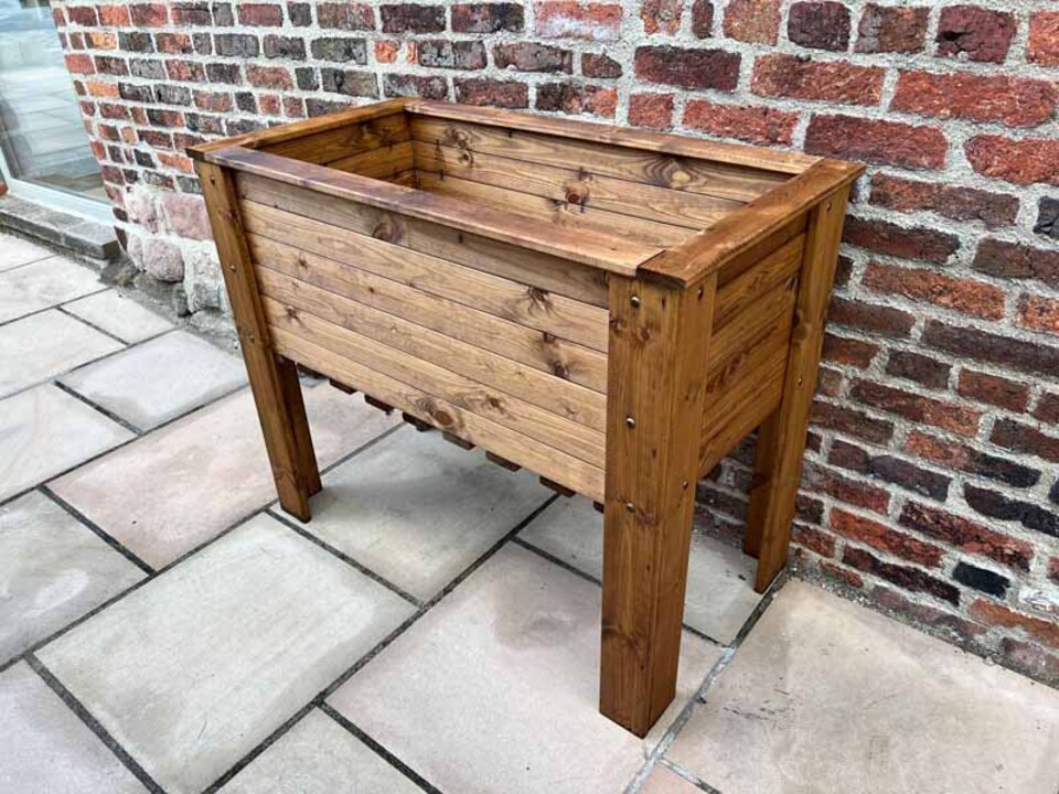 image 1 of Somerford Deep Root Extra Large Planter - Wood - L59 x W120 x H90 cm - Fully Assembled