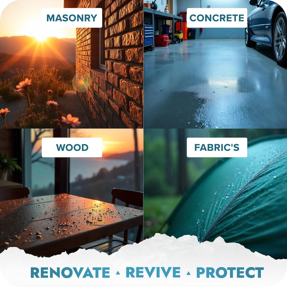 image 1 of Polar Invisible Waterproof Sealer Instant Protection Indoor Outdoor | Clear | Clear | 600 ml | 6