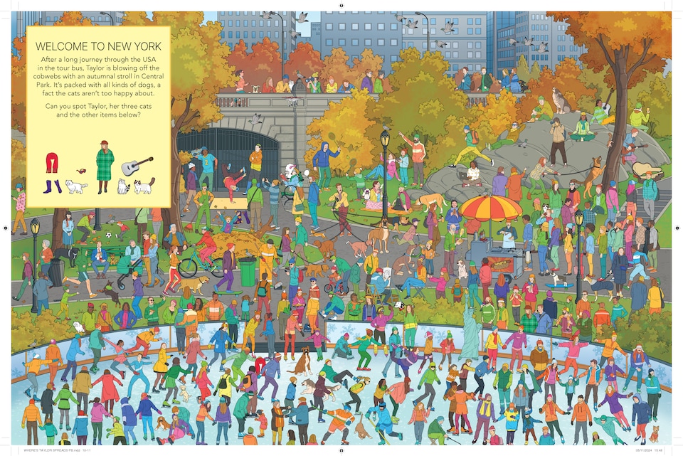 image 1 of Where's Taylor - Kids Search and Find Activity Book