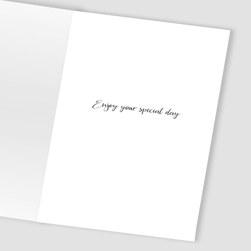 image 1 of Cheers to You Dad Embellished Hand-finished Father's Day Card