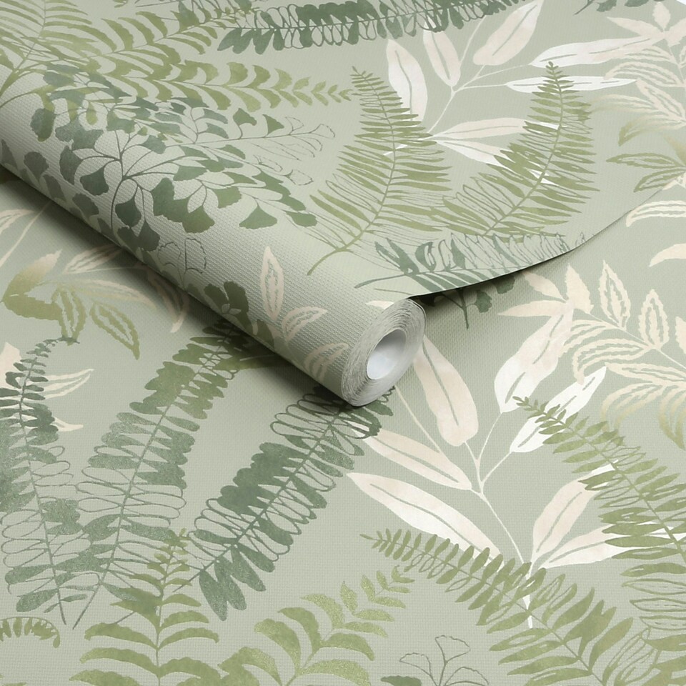 image 1 of Superfresco Easy Temptation Fresh Green Wallpaper Green | Green