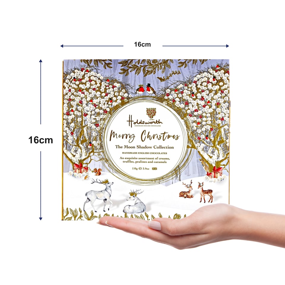 image 1 of Holdsworth Chocolates Merry Christmas Gift Box 110g