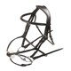image 3 of Shires Velociti Grackle Bridle Black | Size: Full
Colour: Black