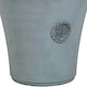 image 3 of Primrose White Round Stone and Resin Composite Planter Frost Resistant 50cm