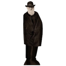 Charles Darwin Lifesize Cardboard Cutout - 182cm