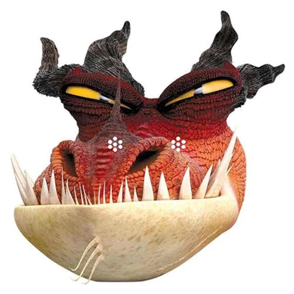 Monstrous Nightmare How To Train Your Dragon 2 Cardboard Face Mask
