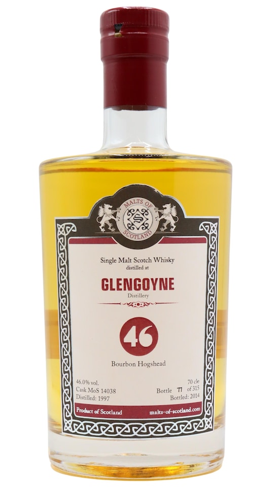 Glengoyne Bartels Single Cask No 14038 1997 17 year old Whisky