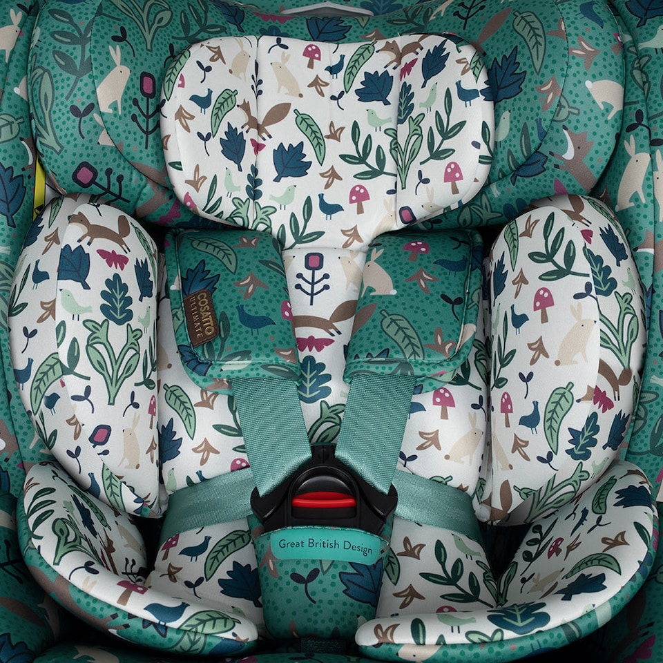 image 1 of Cosatto All in All Extra iSize 360 Car Seat Birth to 12 Years, Extended Rear Facing, ISOFIX with 360 Rotation