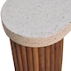 image 6 of Artisan Furniture Solid Wood Serenity Terrazzo Coffee Table