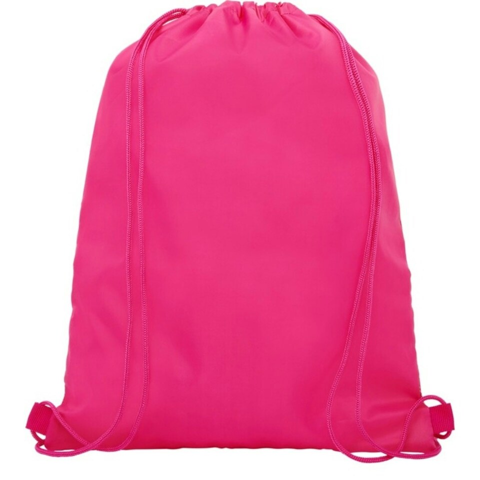 image 1 of Bullet Oriole Mesh Drawstring Bag - Magenta - One Size Pink | One Size
