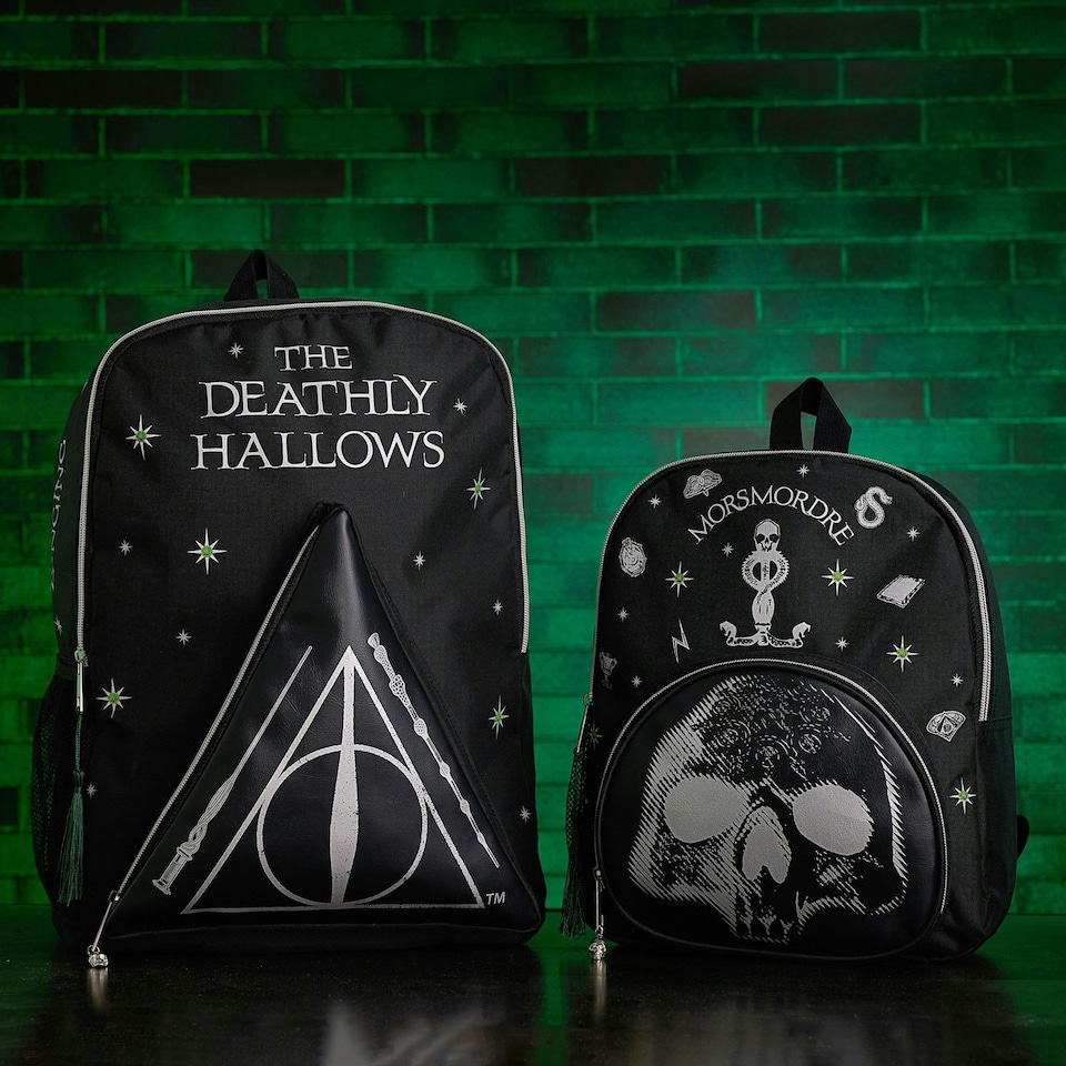 image 1 of Warner Bros Harry Potter Dark Arts Backpack - Morsmorde