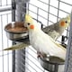 image 6 of Yaheetech 160 cm Tall Open Playtop Extra Large Bird Cage Black