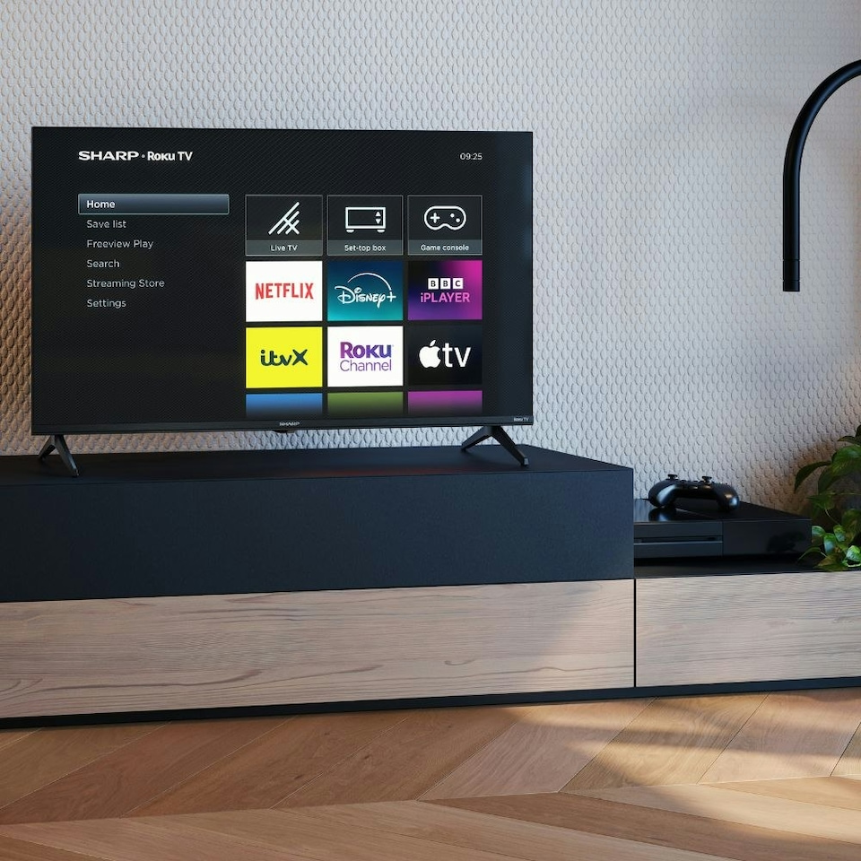 image 1 of SHARP 40HD2225K 40 Inch Full HD Roku Smart TV with Freely