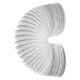image 4 of SPARES2GO Universal Condenser Vent Hose Pipe for All Makes and Models of Vented Tumble Dryer (2m / 4")