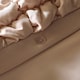 image 5 of OHS Filled Seersucker Duvet Cover with Pillowcase Bedding Set | Cream | Natural | Single