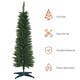 image 4 of HOMCOM 5FT Pencil Slim Artificial Christmas Tree with Study Stand Tips Green