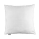image 2 of Homescapes Goose Feather and Down Euro Continental Square Pillow Pair - 80cm x 80cm (32"x32") White