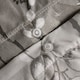 image 5 of OHS Willow Print Reversible Duvet Quilt Cover and Pillowcase Set, Single - Grey