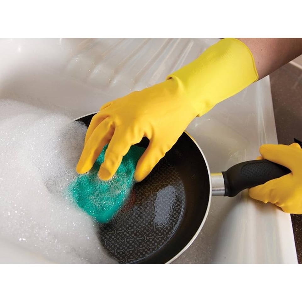 image 1 of Marigold Cleaning Me Softly Non-scratch Scourers (Pack Of 2) | Multi | Multi Colour | 1