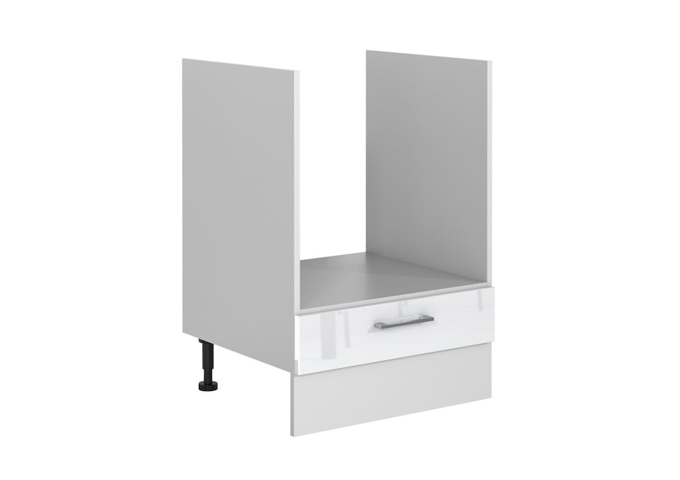 image 1 of Ella Kitchen Cabinets 8 Unit Set Complete Fitted - White Gloss 2400mm