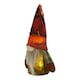 image 2 of Living and Home Halloween LED Harvest Maple Gnome Plush Doll