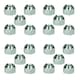 image 1 of Pack of 20 M12 x 1.5 Conical Wheel Nuts Nut For Trailer Suspension Hubs Trailer