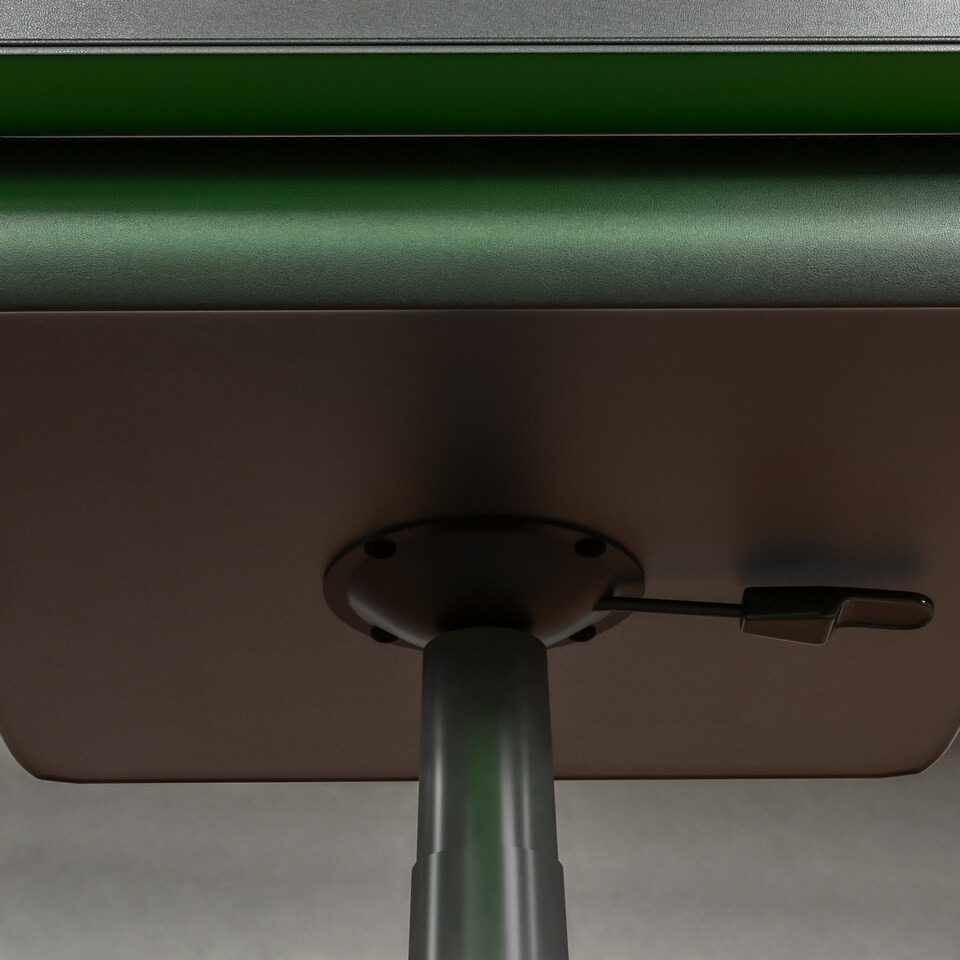 image 1 of Vida Designs Comet Racing Gaming Office Chair Computer Desk Table Chair, Green & Black