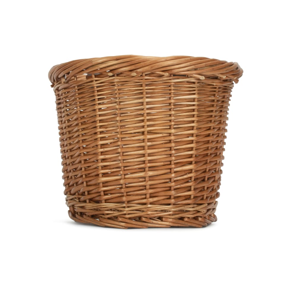 image 1 of Wicker Heritage Oval Bicycle Bike Basket