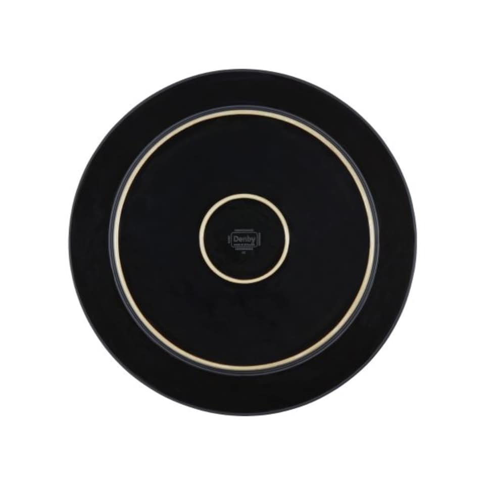 image 1 of Dinner Plate: 1 x 28cm Denby Halo Dinner Plate, Stoneware